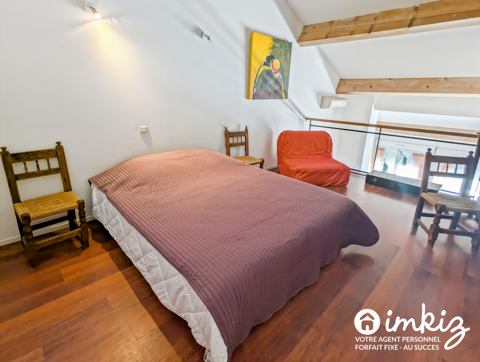
                                                Vente
                                                 Loft 87m² - 2 chambres en mezzanine vue sur canal