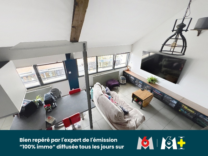 
                                                Vente
                                                 Loft de 44m2 + place de stationnement - DUNKERQUE