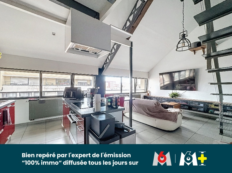 
                                                Vente
                                                 Loft de 44m2 + place de stationnement - DUNKERQUE