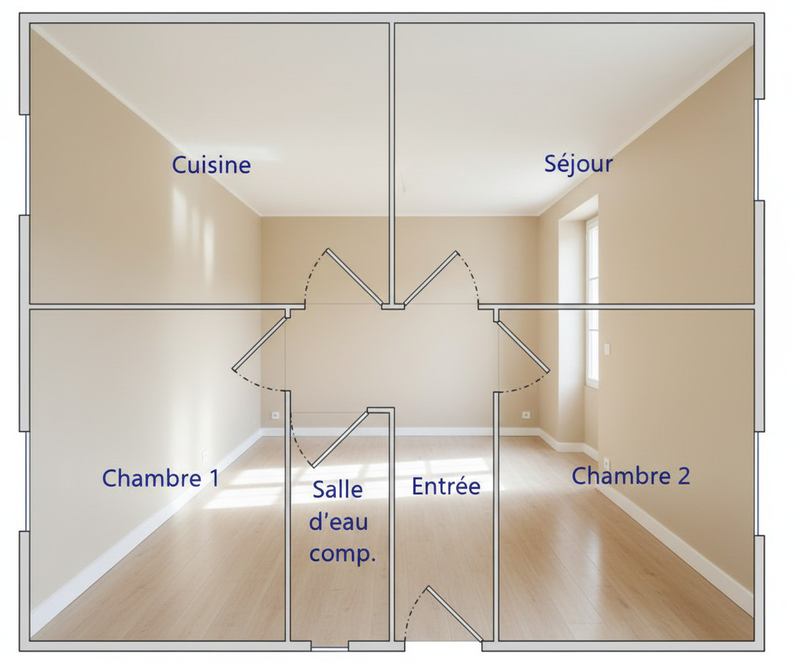
                                                Vente
                                                 LOGEMENT AVEC JARDIN DE 190 M² AUX CITES GILETS
