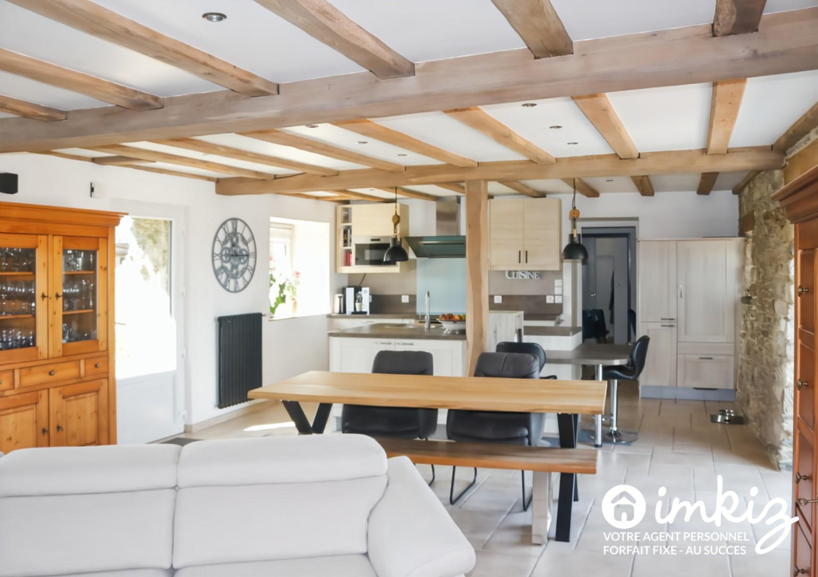 
                                                Vente
                                                 Longère+gîte rénovés–Calme, nature et plage a 6 mn