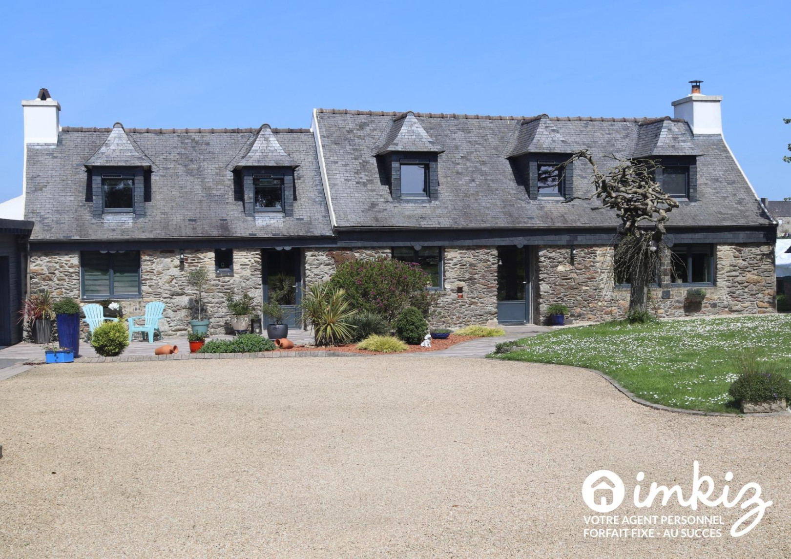 
                                                Vente
                                                 Longère+gîte rénovés–Calme, nature et plage a 6 mn