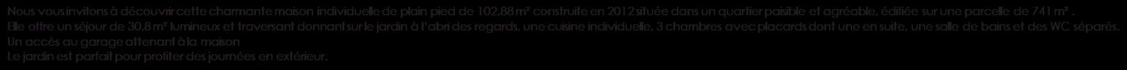 
                                                Vente
                                                 lot 26 - Chanteloup-en-Brie