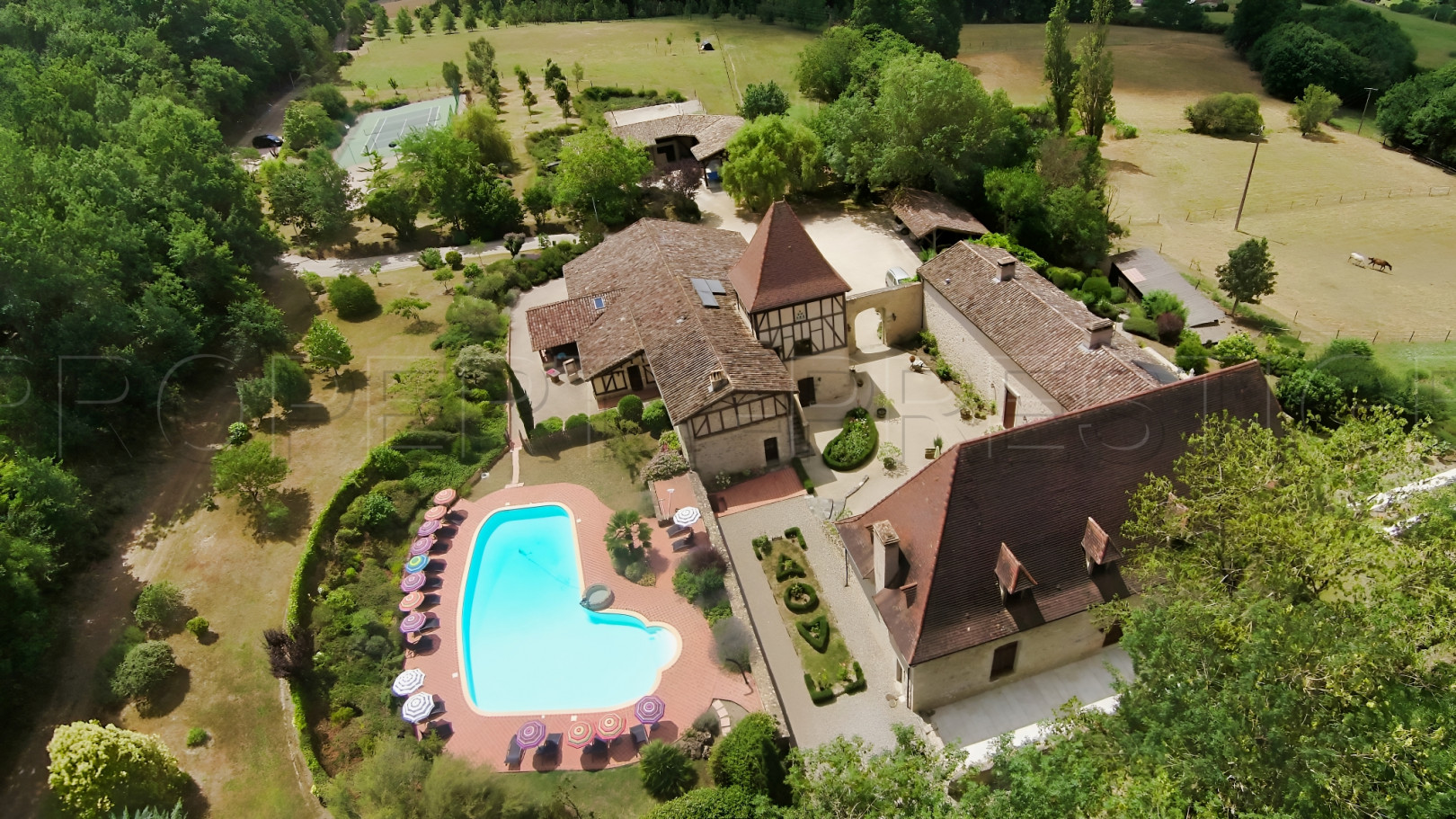 
                                                Vente
                                                 LOT ET GARONNE DOMAINE XVème 35 HECTARES