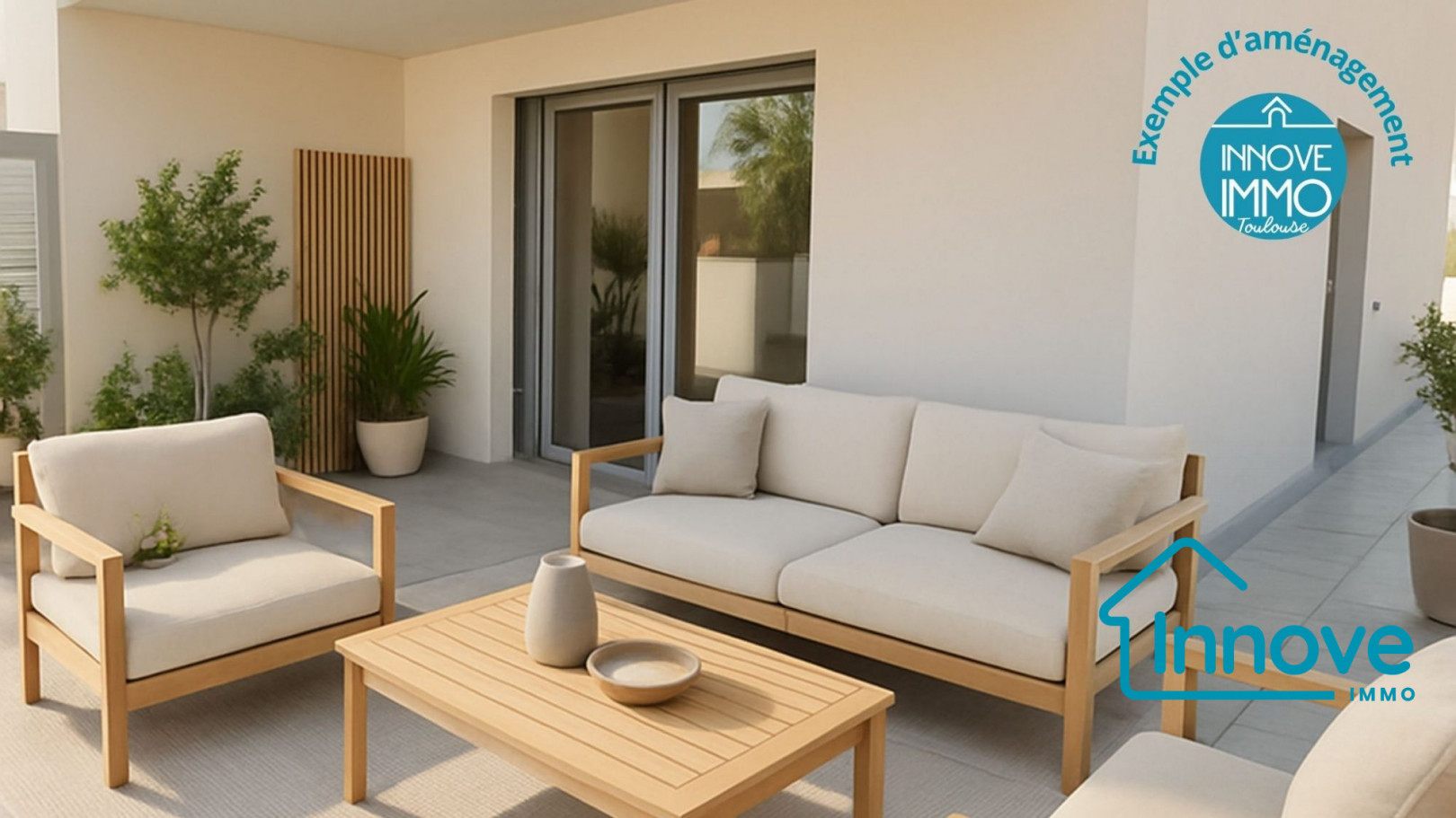 
                                                Vente
                                                 Lumineux appartement T3 avec terrasse de 64m²