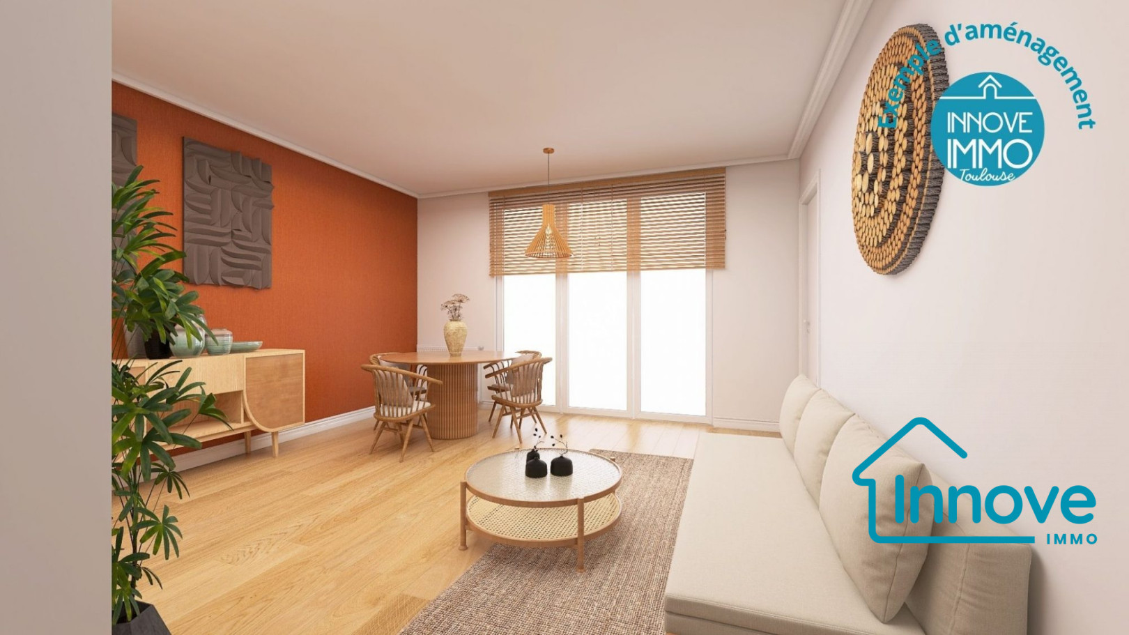 
                                                Vente
                                                 Lumineux appartement T3 avec terrasse de 64m²