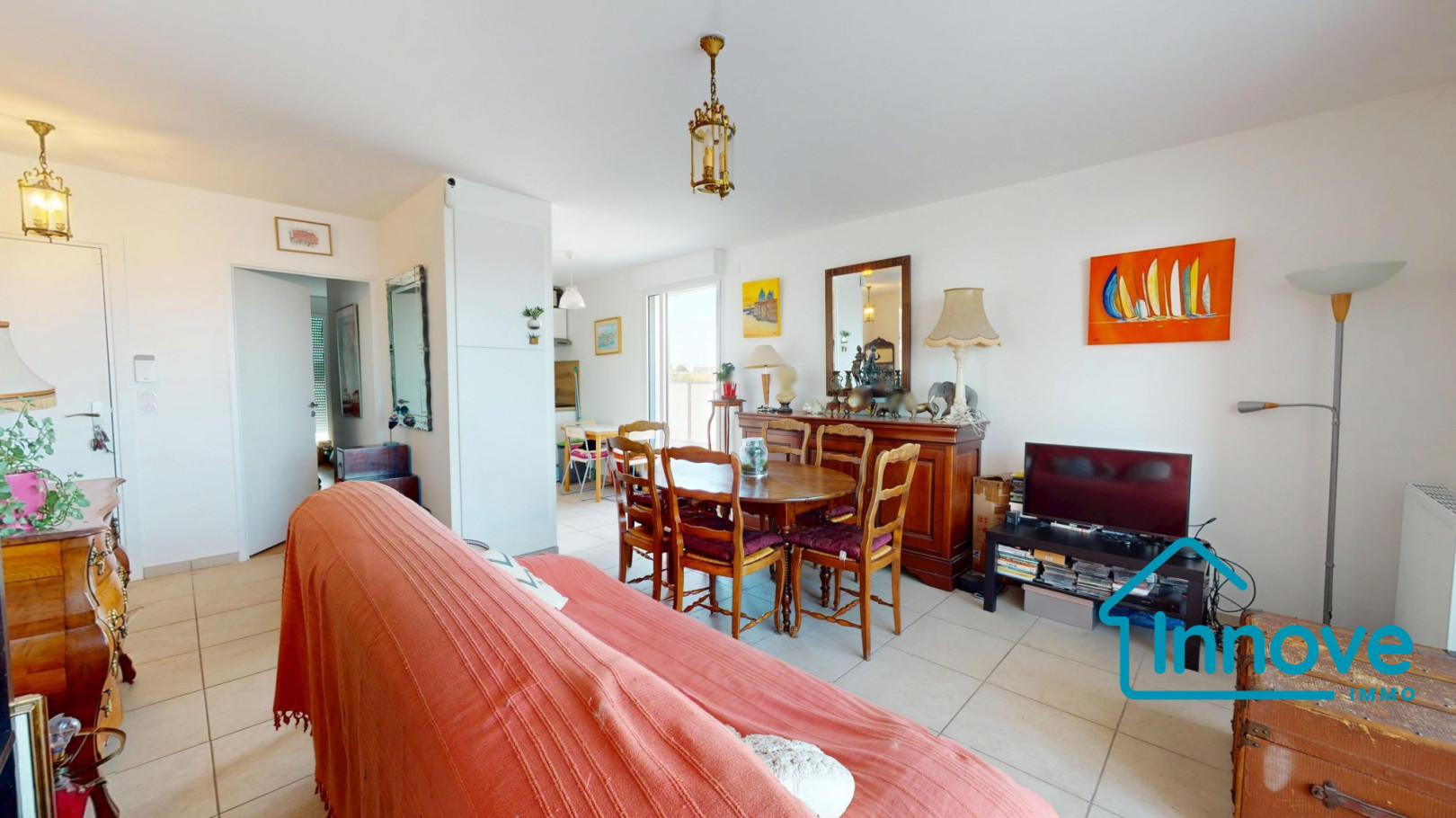 
                                                Vente
                                                 Lumineux appartement T3 avec terrasse de 64m²