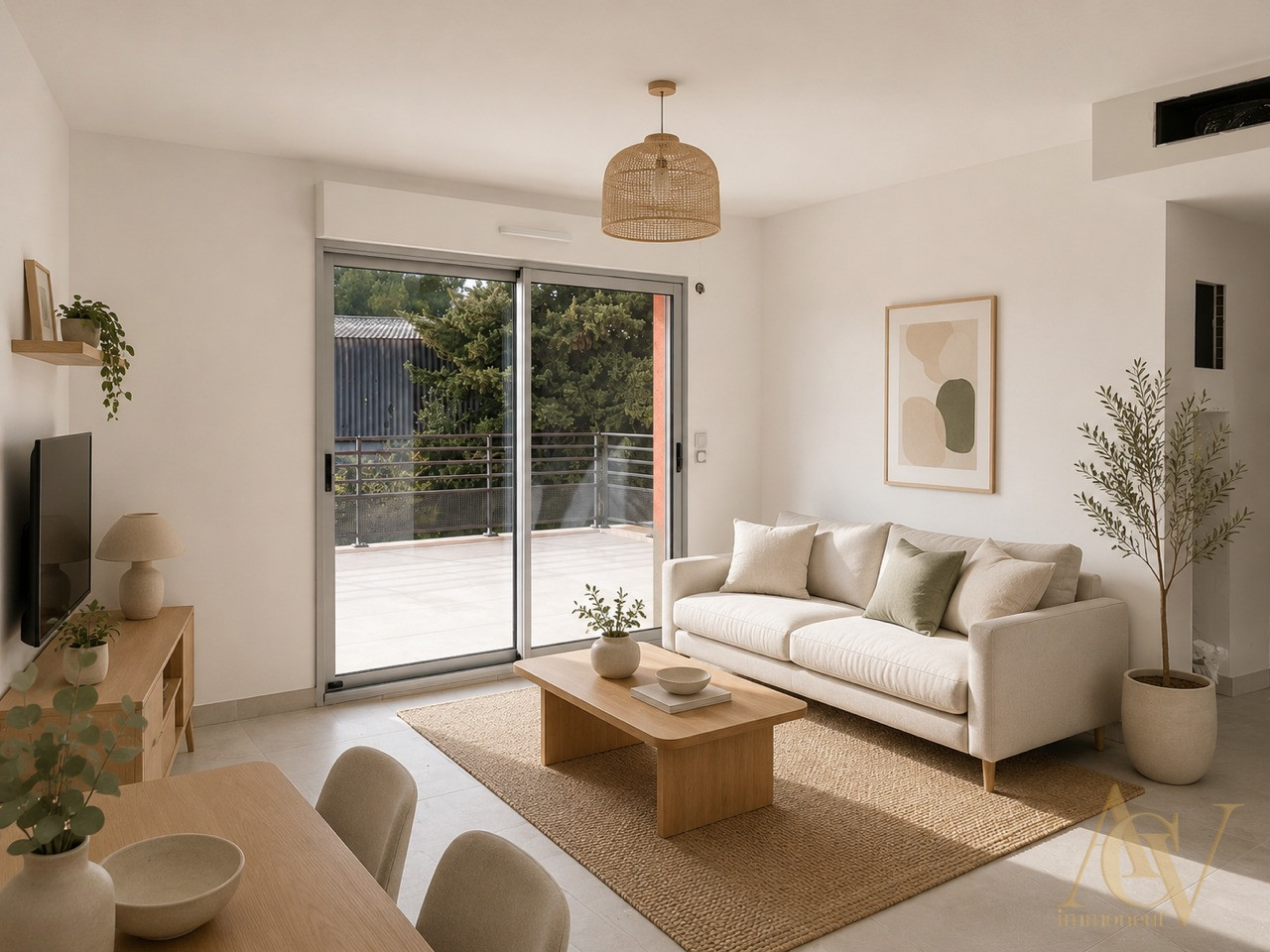 
                                                Vente
                                                 Magnifique 2 pièces dernier étage Golfe Juan