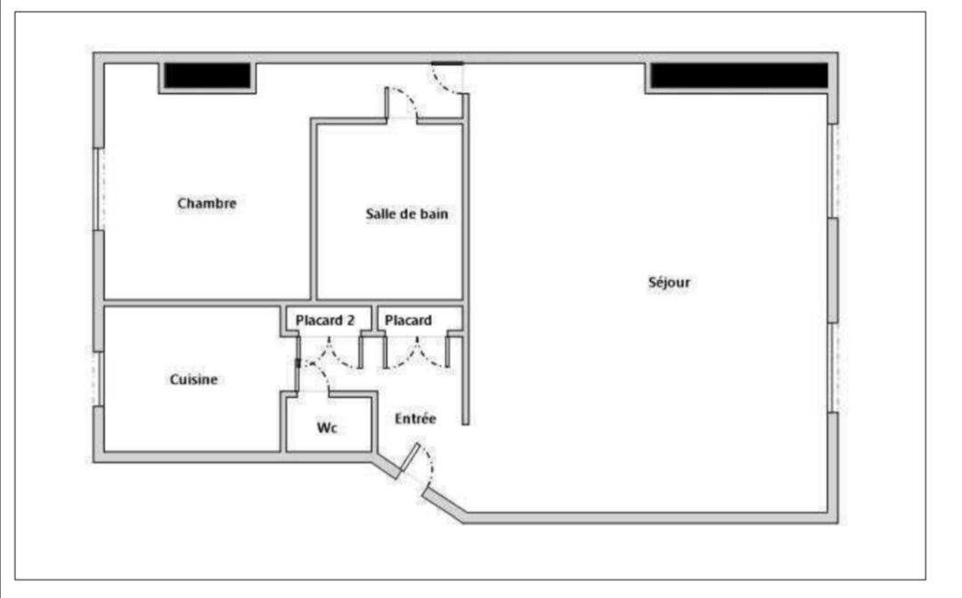 
                                                Location
                                                 Magnifique 2 pièces plein de charme