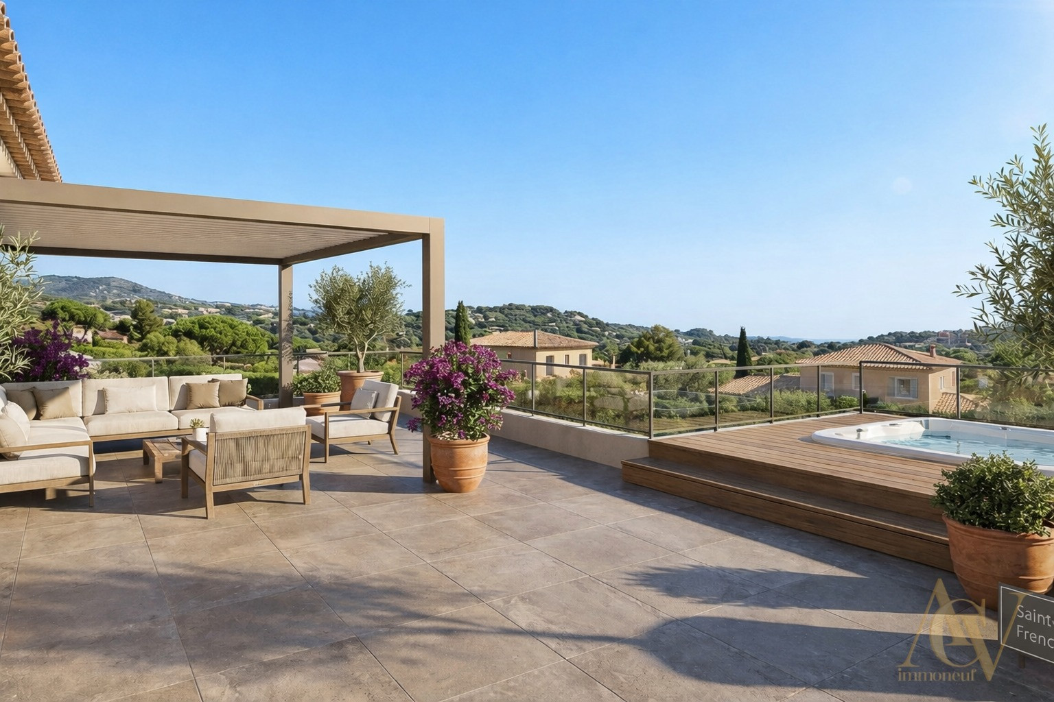 
                                                Vente
                                                 Magnifique 3 Pièces terrasse 70 m² dernier étage