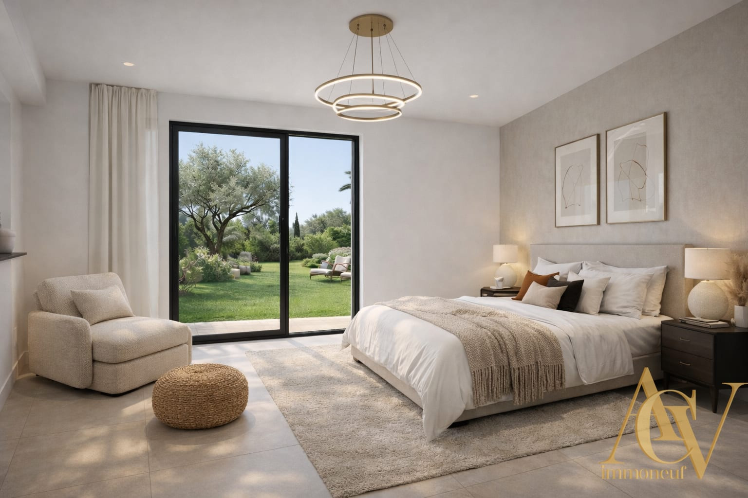 
                                                Vente
                                                 Magnifique 4 pièces grand jardin VILLENEUVE LOUBET