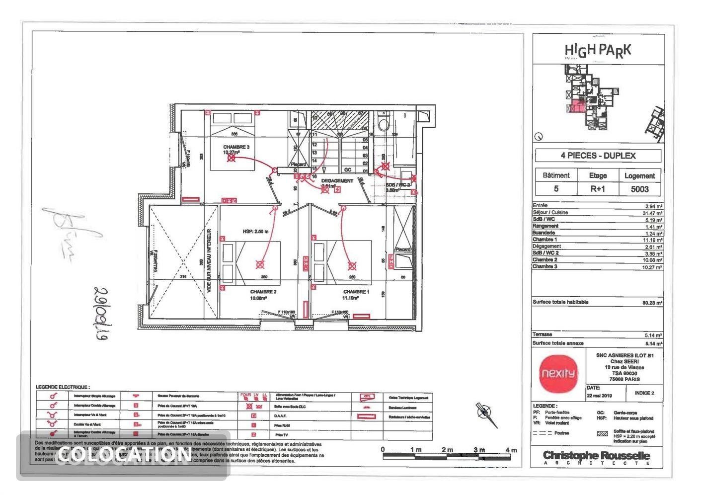
                                                Colocation
                                                 Magnifique appartement meublé