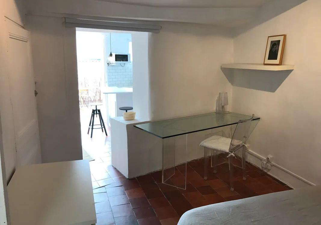 
                                                Location
                                                 Magnifique T2 meublé 35m2 terrasse au centre d'Aix