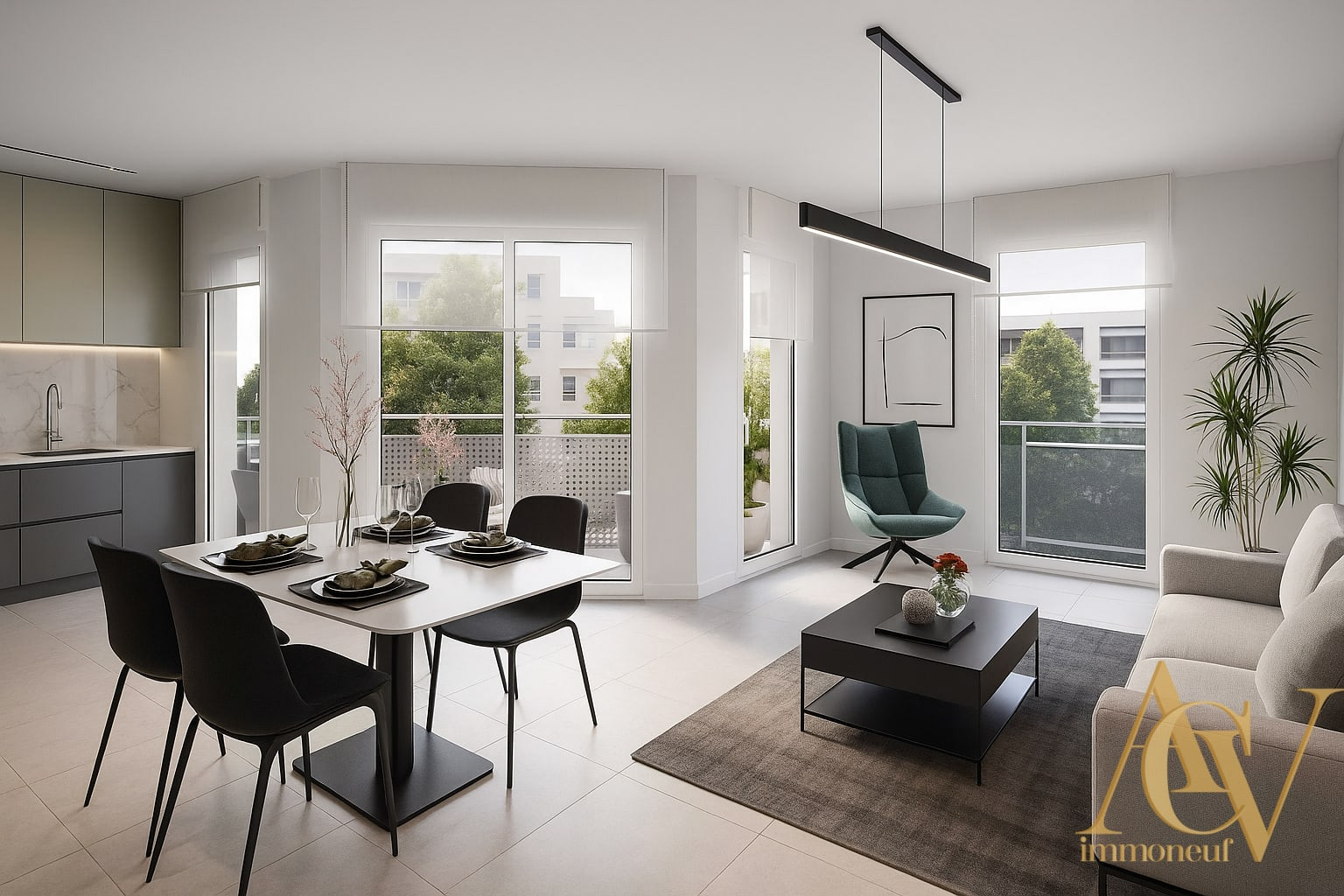 
                                                Vente
                                                 Magnifique T3 Idéal Primo-accédant - Toulon Est