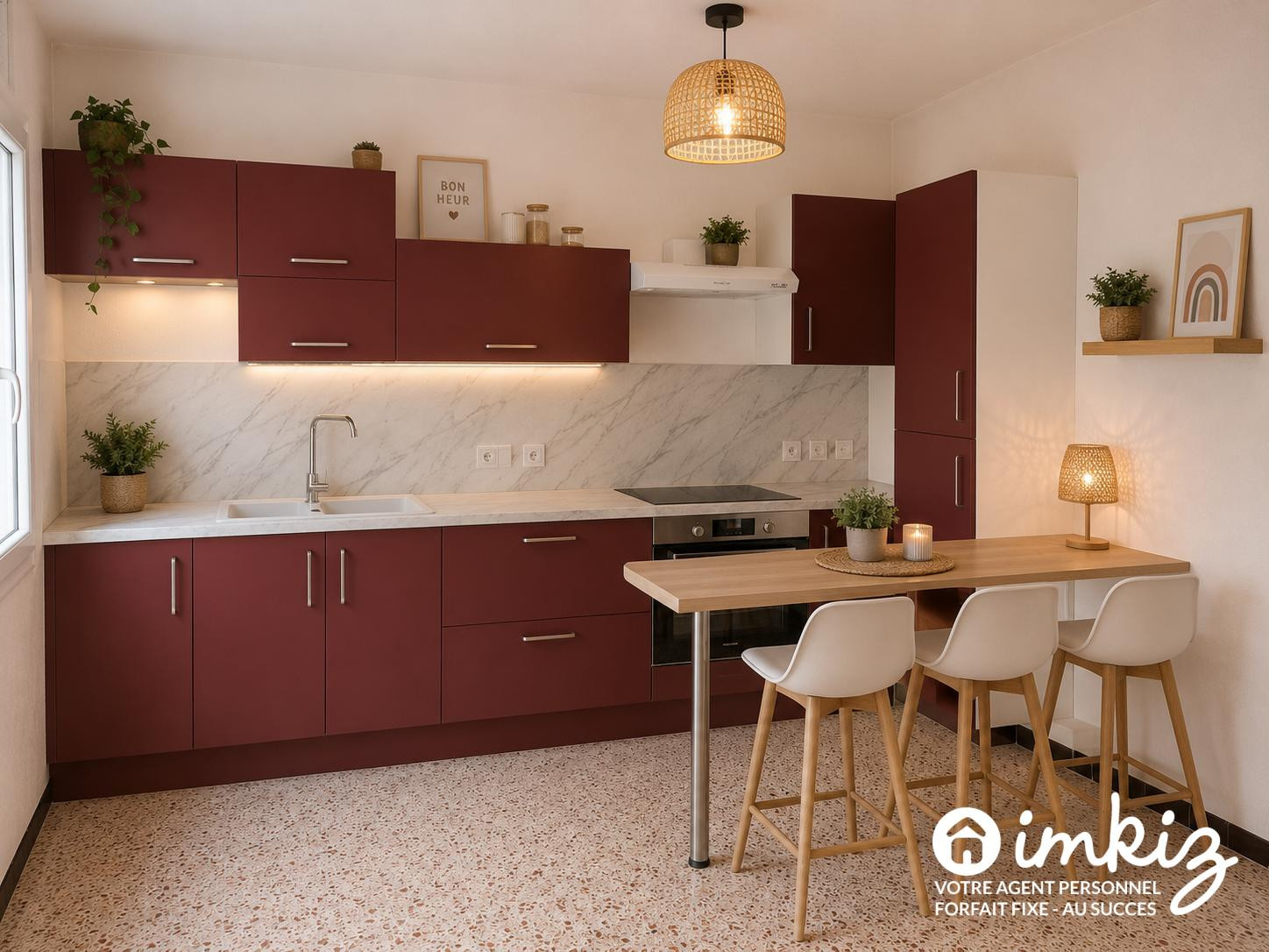 
                                                Vente
                                                 Maison 100m2 rénovée et  isolée par l extérieur