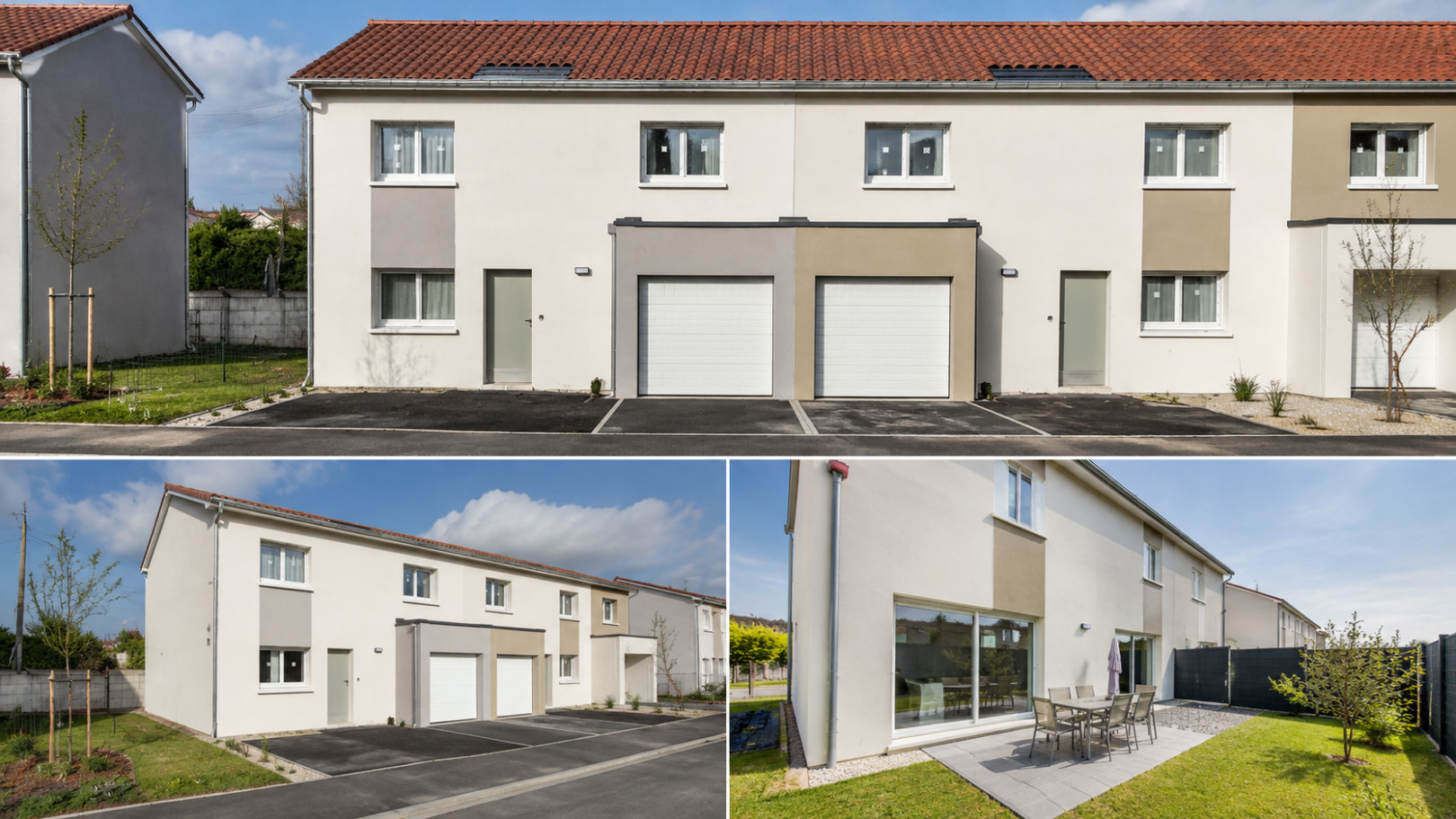 
                                                Vente
                                                 Maison 106m2 - Jardin 130m2 et garage