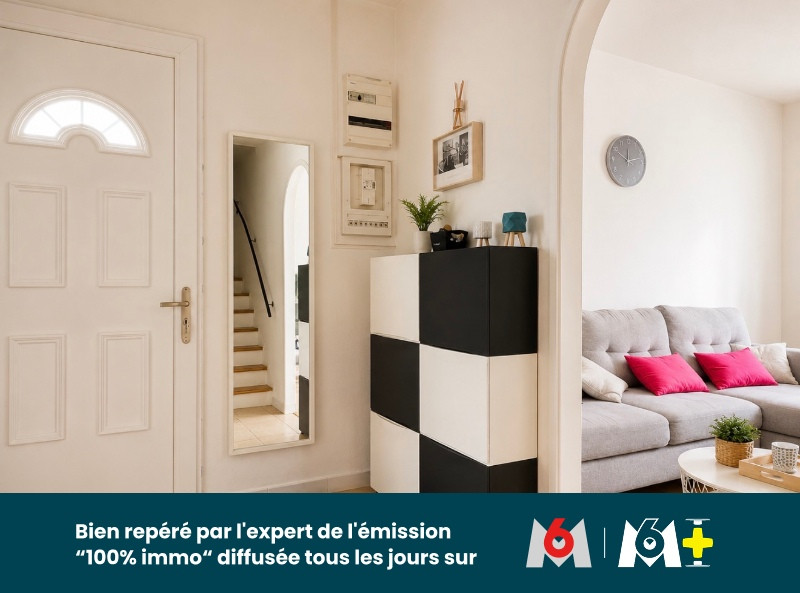 
                                                Vente
                                                 MAISON - 122 m2 - 3 CHAMBRES - JARDIN