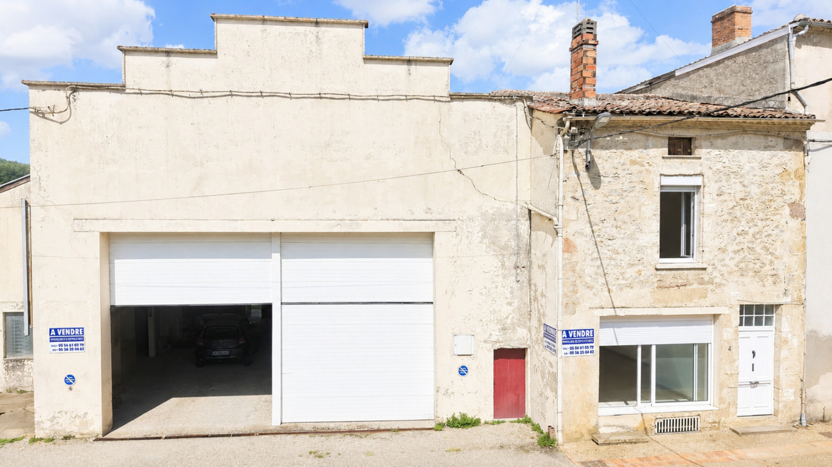 
                                                Vente
                                                 Maison 150m² + Garage 200m² sur 4000m²