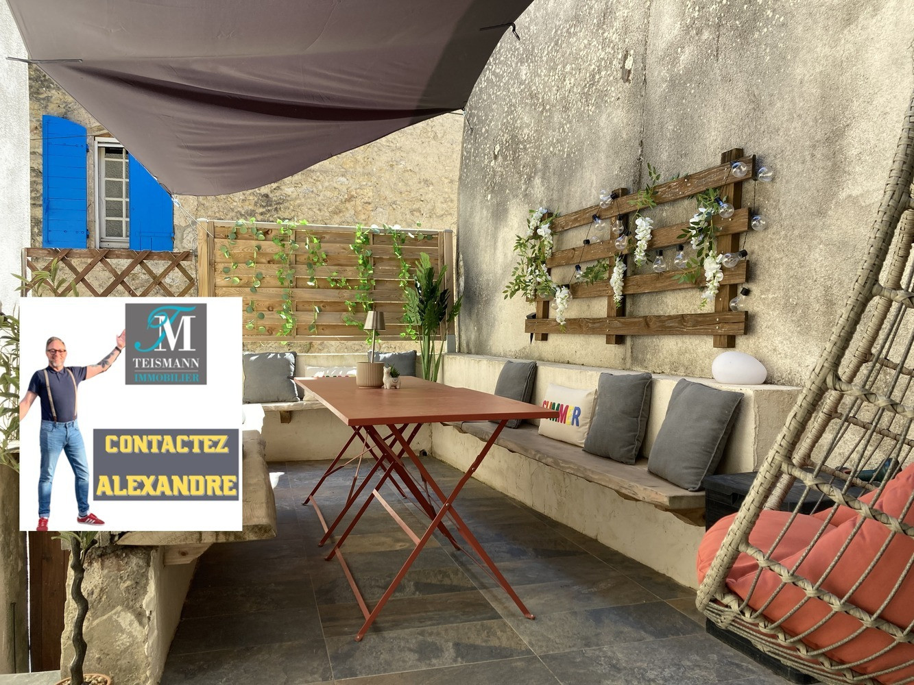 
                                                Vente
                                                 Maison 2 chambres, terrasse 15 m²