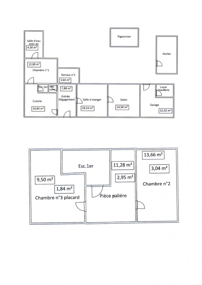 
                                                Vente
                                                 MAISON 3 CHAMBRES, 107M2+ GRAND TERRAIN , POZIERES