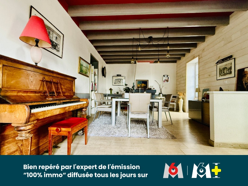 
                                                Vente
                                                 MAISON - 3 CHAMBRES - GARAGE - CAVES - COUR