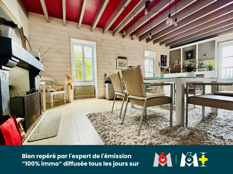 
                                                Vente
                                                 MAISON - 3 CHAMBRES - GARAGE - COUR