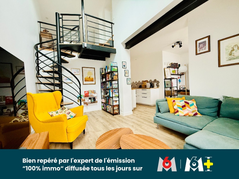 
                                                Vente
                                                 MAISON - 3 CHAMBRES - UN BUREAU - JARDIN