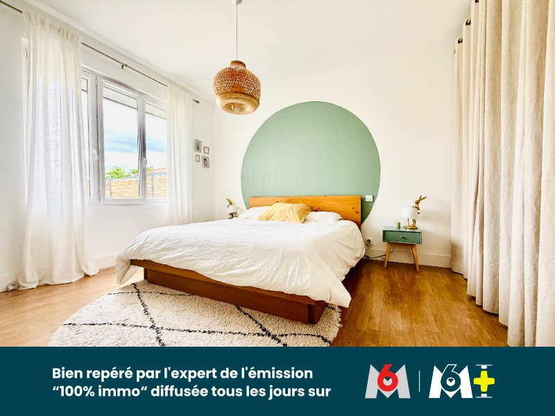 
                                                Vente
                                                 MAISON - 3 CHAMBRES - UN BUREAU - JARDIN