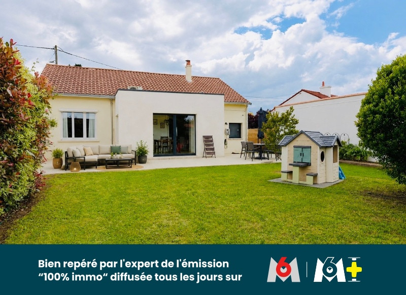 
                                                Vente
                                                 MAISON - 3 CHAMBRES - UN BUREAU - JARDIN