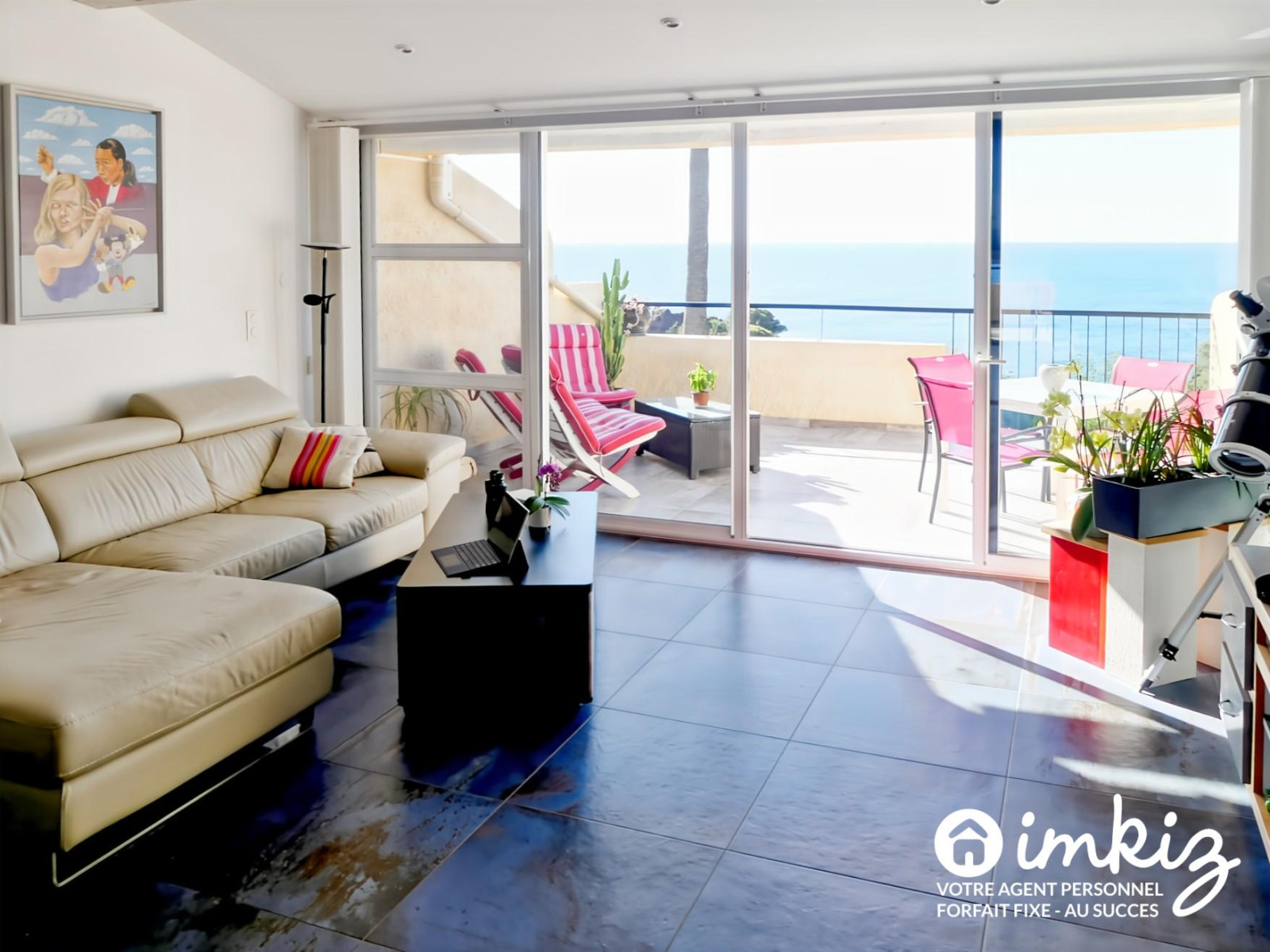 
                                                Vente
                                                 Maison 3 pièces vue mer panoramique