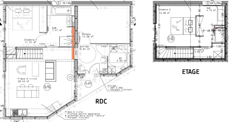 
                                                Vente
                                                 Maison 4 pièces 91m² La Rochelle Centre de Laleu