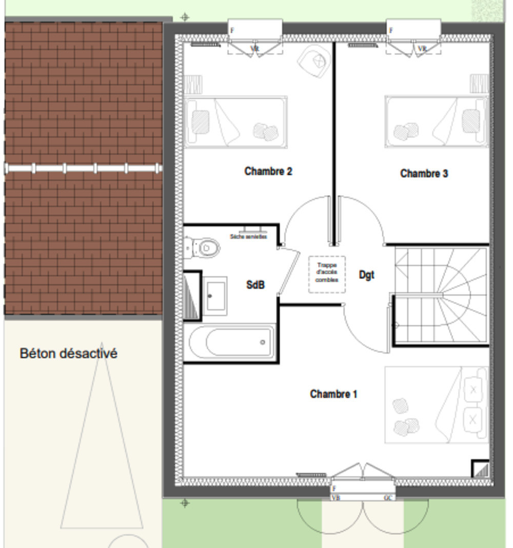 
                                                Vente
                                                 Maison 4 pièces avec jardin a Thoiry