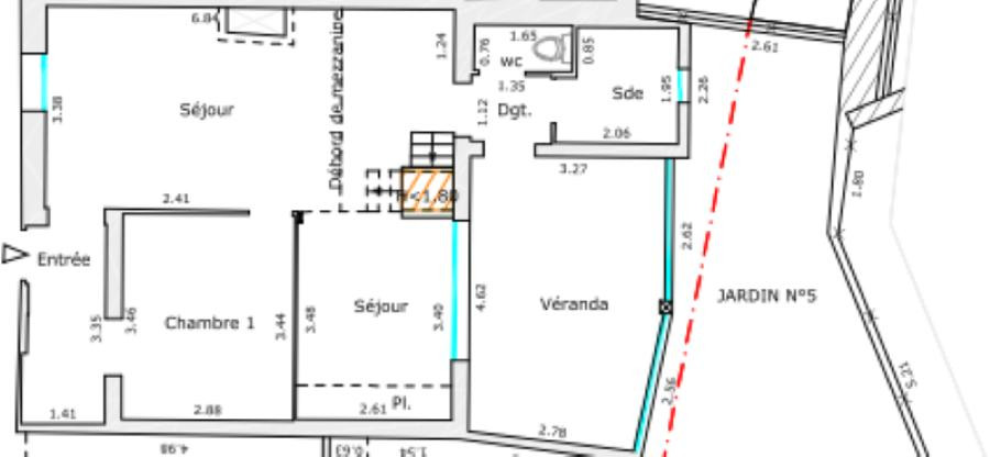 
                                                Vente
                                                 Maison 4 pièces proche Lacordaire  résid calme .