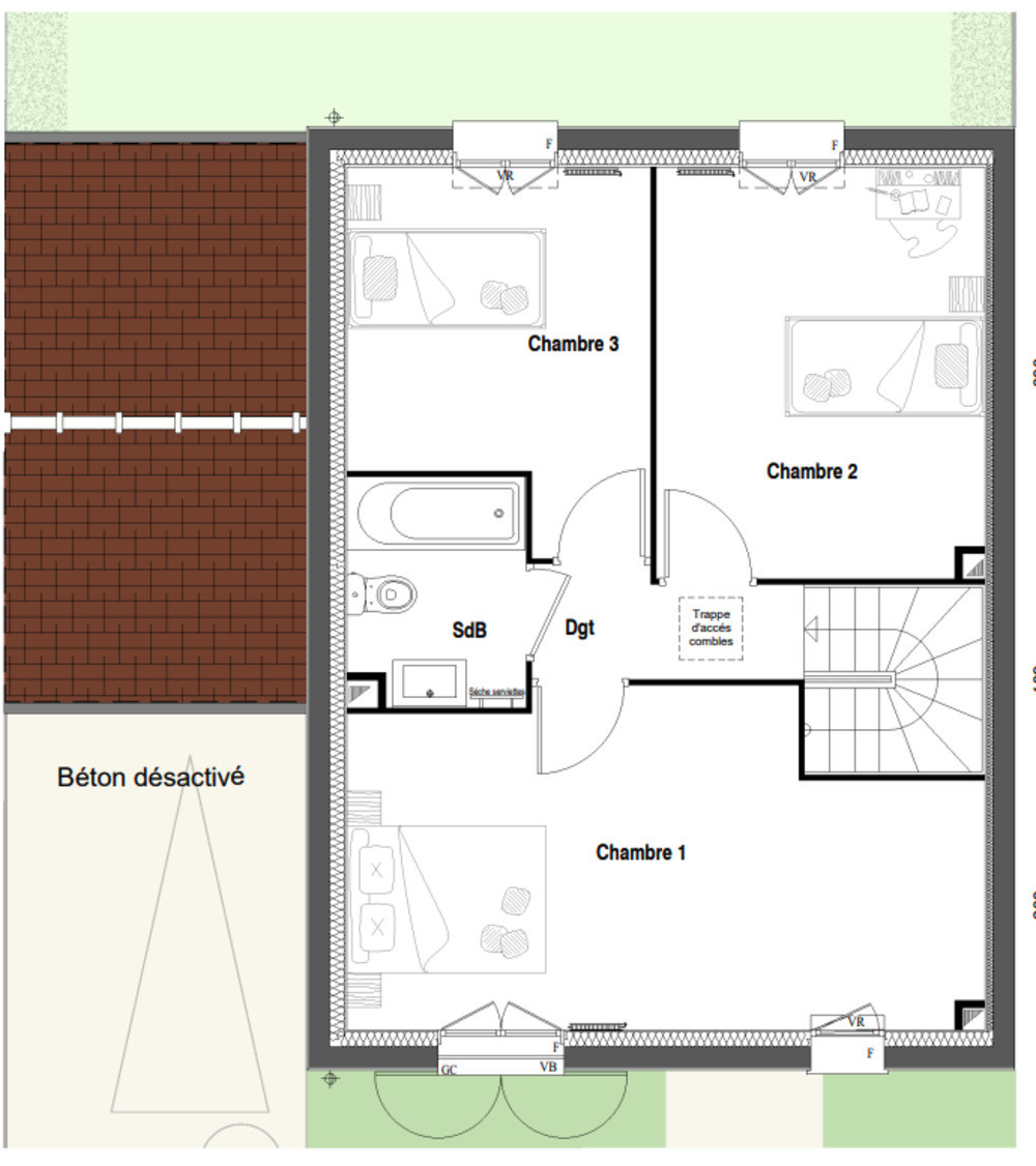 
                                                Vente
                                                 Maison 5 pièces avec jardin a Thoiry