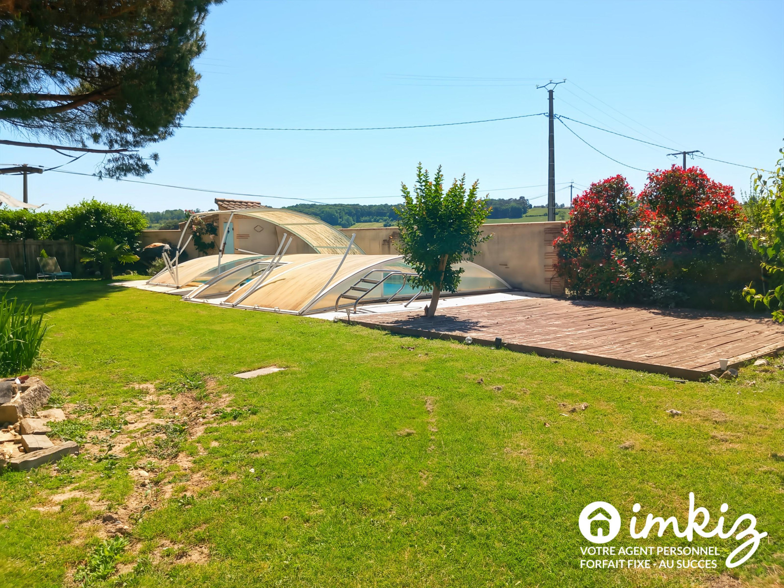 
                                                Vente
                                                 Maison 5 pièces PLAIN-PIED, dépendances et piscine