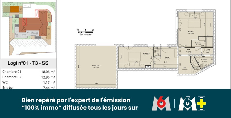 
                                                Vente
                                                 MAISON 90 m2 EN DUPLEX - 2 CHAMBRES - TERRASSE - GARAGE - STATIONNEMENTS