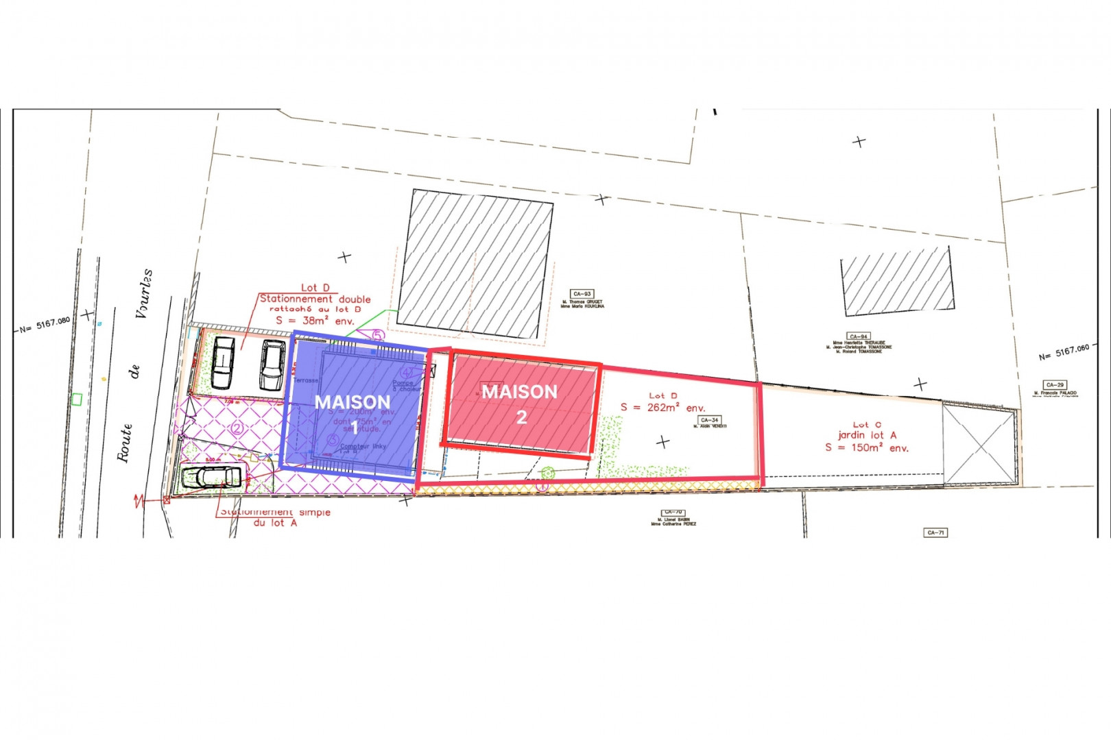 
                                                Vente
                                                 Maison à rénover avec jardin – Saint-Genis-Laval – 71 m² habitables