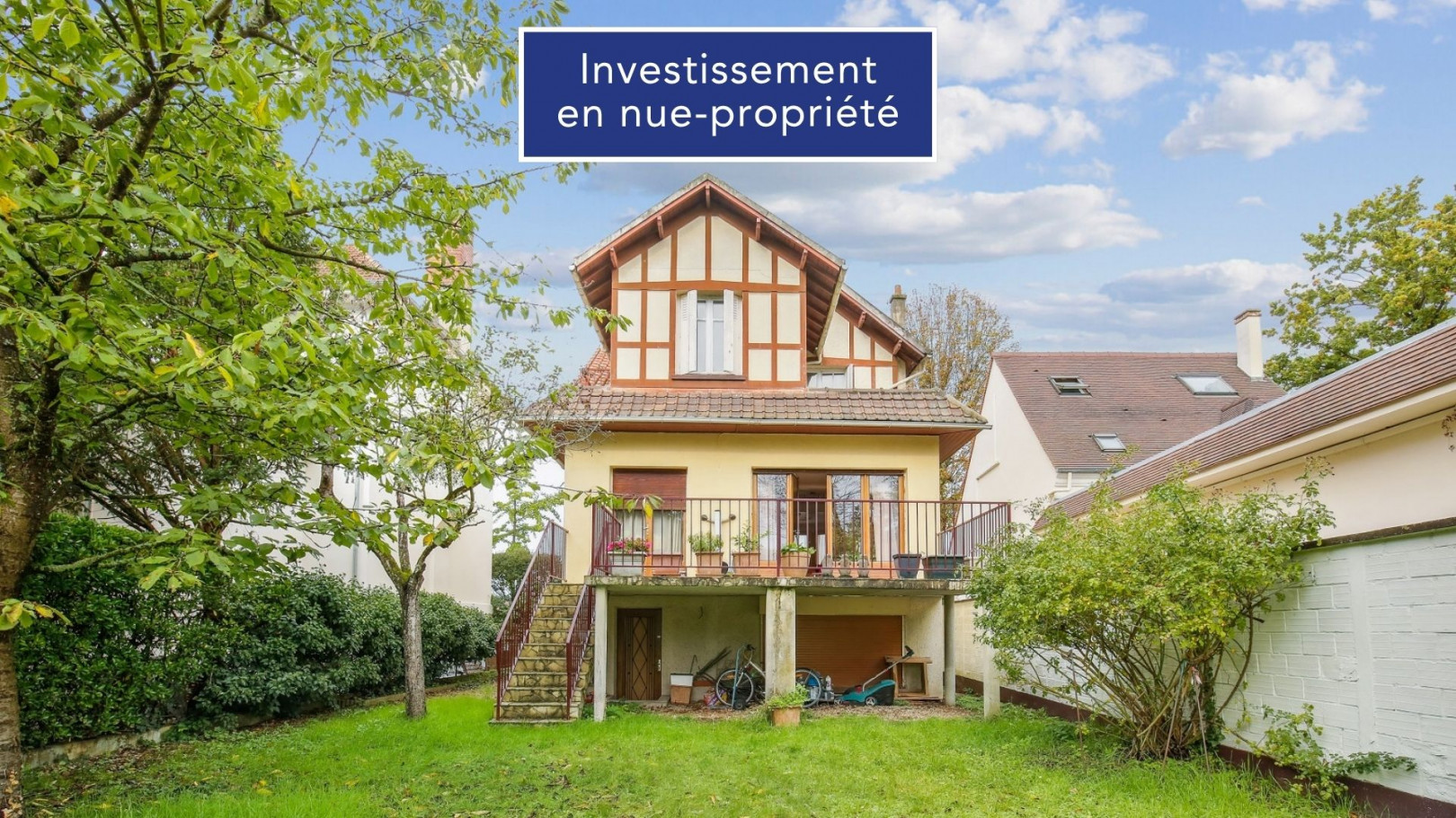 
                                                Vente
                                                 MAISON AVEC JARDIN AU VESINET
