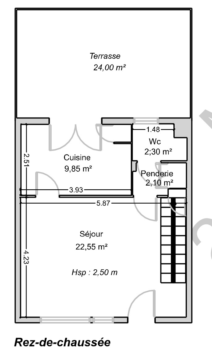 
                                                Vente
                                                 Maison avec jardin et terrasse - Clichy