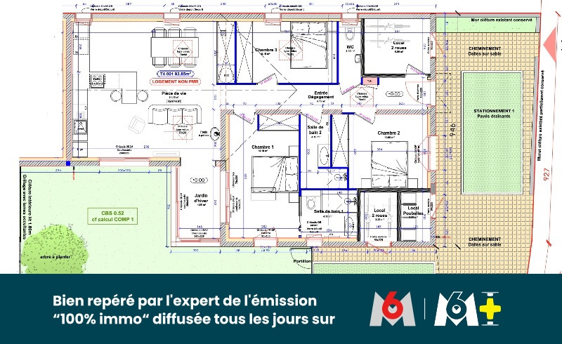 
                                                Vente
                                                 maison-bord de mer- saint gilles croix de vie-boisvinet-3 pièces-jardin -parking-renové-climatisation