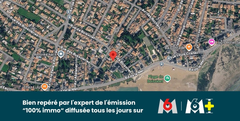 
                                                Vente
                                                 maison-bord de mer- saint gilles croix de vie-boisvinet-3 pièces-jardin -parking-renové-climatisation