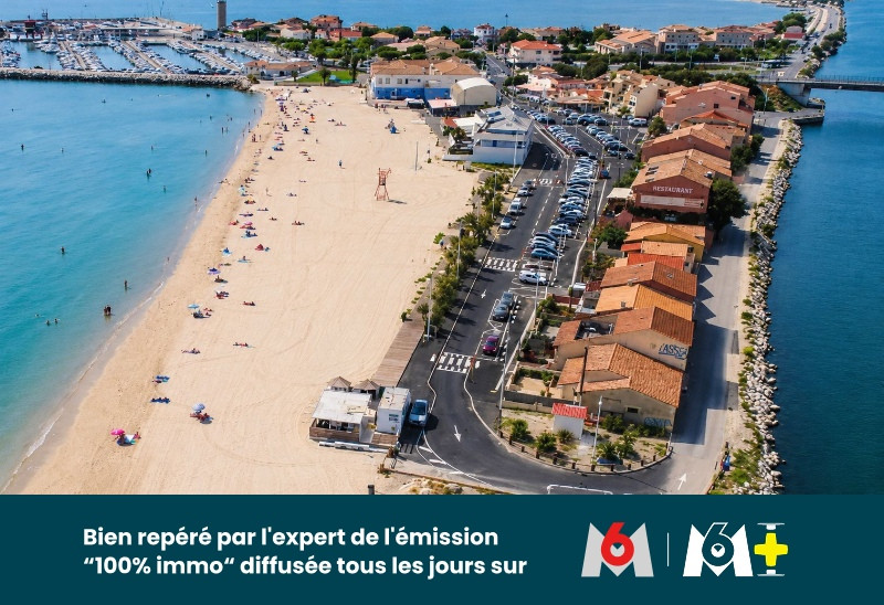 
                                                Vente
                                                 Maison bord de plage avec vue mer