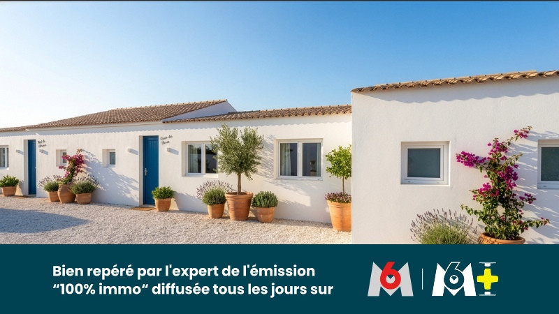 
                                                Vente
                                                 MAISON - BRÉTIGNOLLES SUR MER - 3 PIÈCES -RÉNOVÉE- JARDIN - TERRASSE