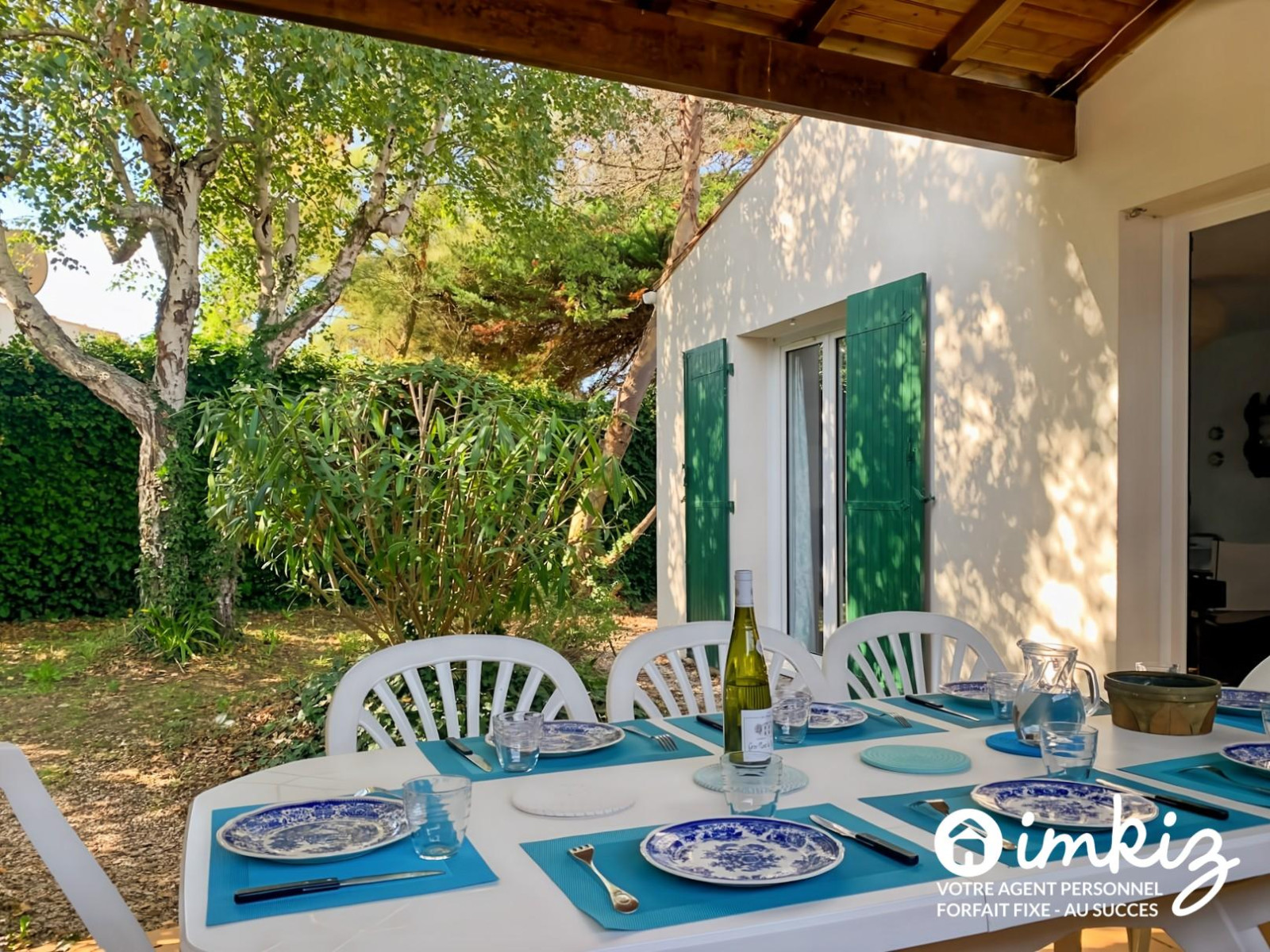 
                                                Vente
                                                 Maison calme, proche de la mer, 3 ch., avec patio