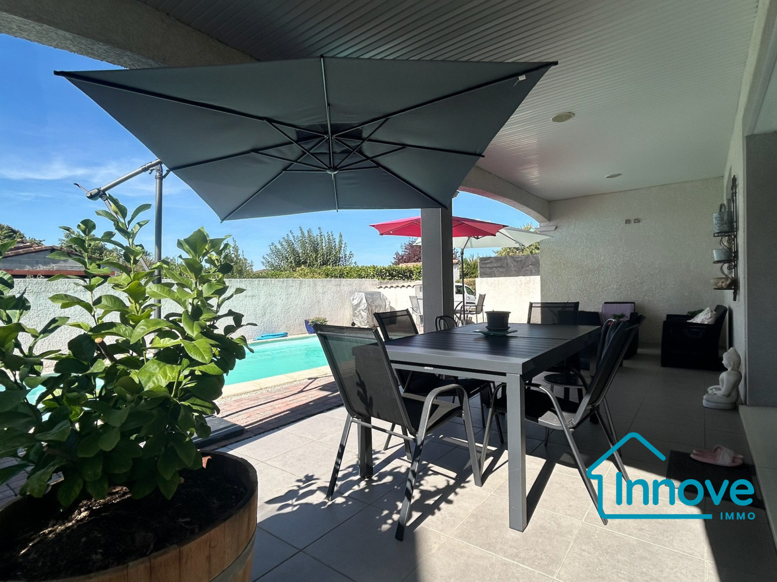 
                                                Vente
                                                 Maison confortable de plain-pied – 120 m² – 4 chambres –