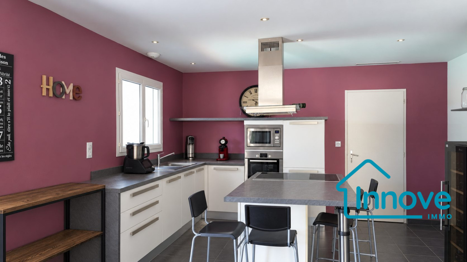 
                                                Vente
                                                 Maison confortable de plain-pied – 120 m² – 4 chambres –