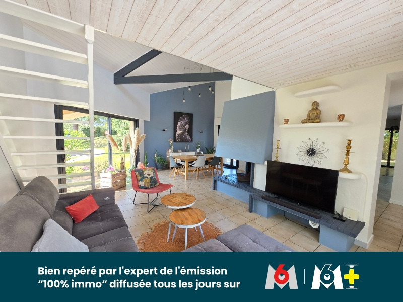 
                                                Vente
                                                 MAISON D’ARCHITECTE AVEC PISCINE – VOLUMES EXCEPTIONNELS & CADRE PRIVILÉGIÉ A 10mn DE L OCEAN