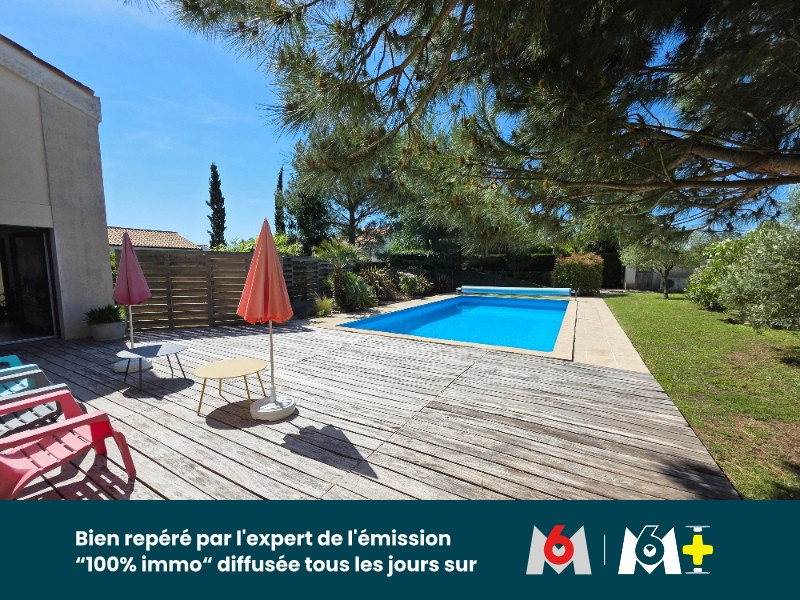
                                                Vente
                                                 MAISON D’ARCHITECTE AVEC PISCINE – VOLUMES EXCEPTIONNELS & CADRE PRIVILÉGIÉ A 10mn DE L OCEAN