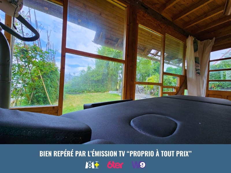 
                                                Vente
                                                 Maison d’artiste avec piscine naturelle, sauna et dépendance – 12 ares – Algolsheim