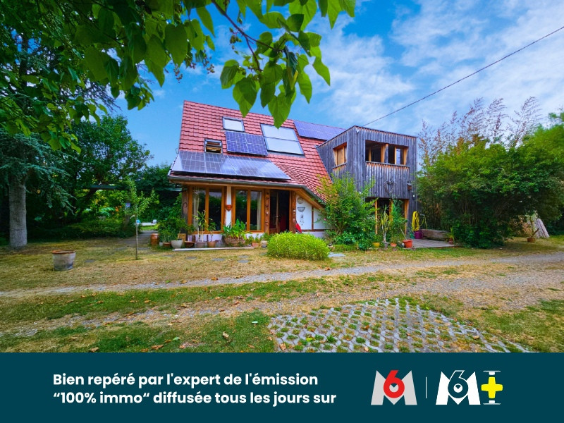 
                                                Vente
                                                 Maison d’artiste avec piscine naturelle, sauna et dépendance – 12 ares – Algolsheim